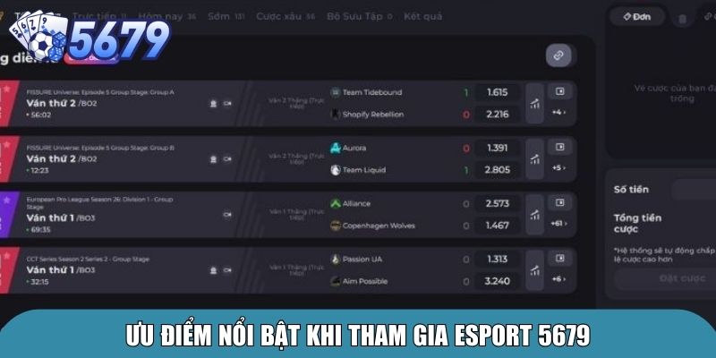 Ưu điểm nổi bật khi tham gia Esport 5679