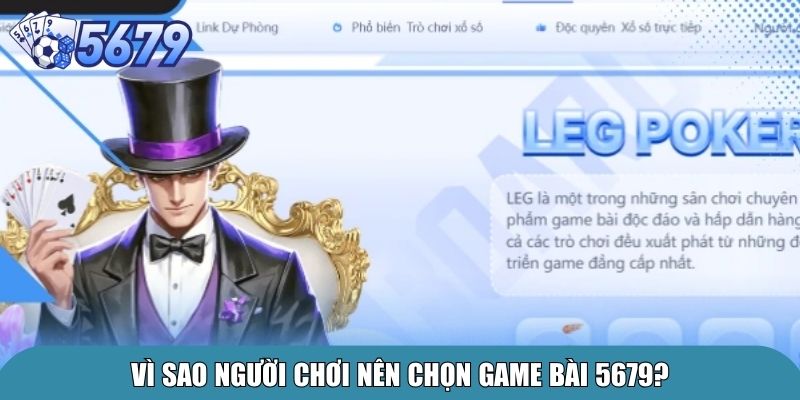 Vì sao người chơi nên chọn game bài 5679?